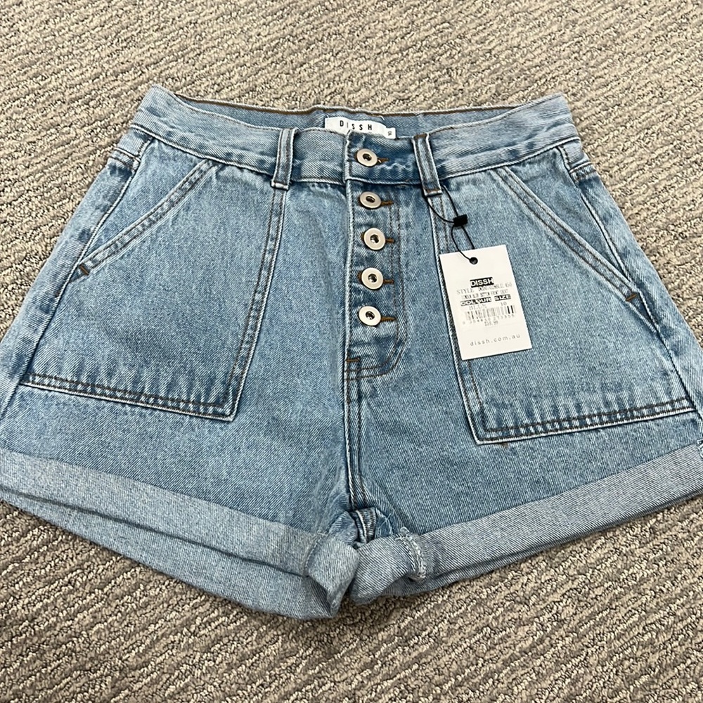 NWT Dissh Denim Shorts / 10 (6 US)